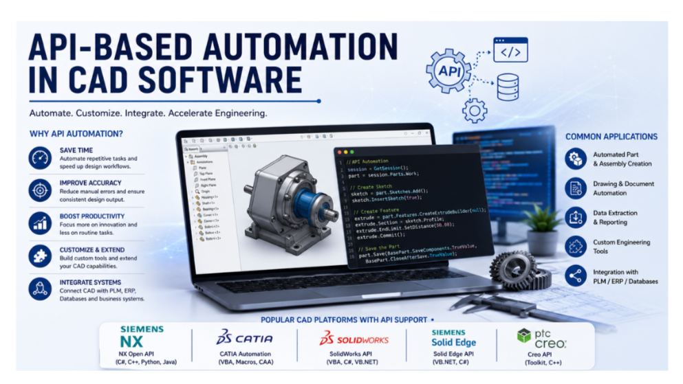API-Based Automation in CAD Software