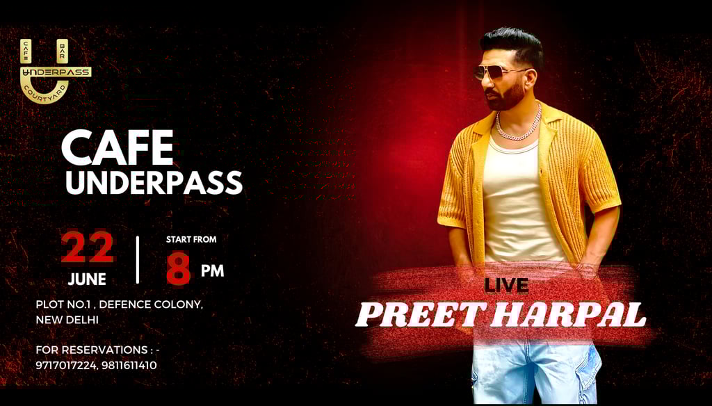 Preet Harpal Live at Cafe Underpass