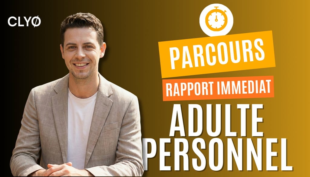 Parcours adulte personnel – bilan structuré