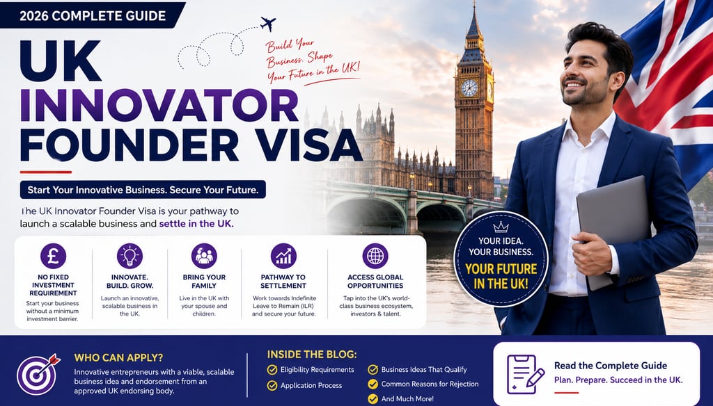 UK innovator founder visa 2026 