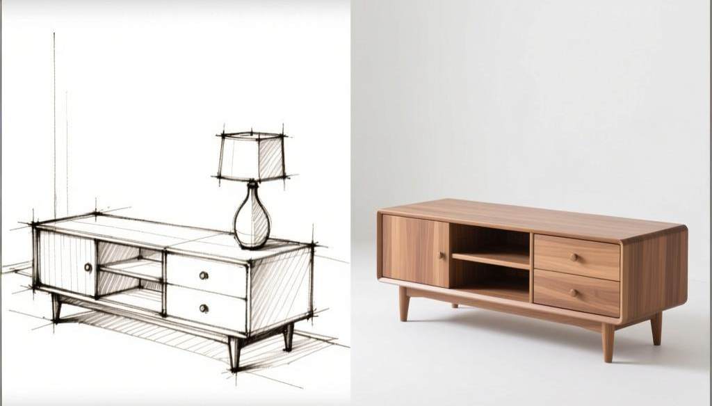 draft to custom furniture