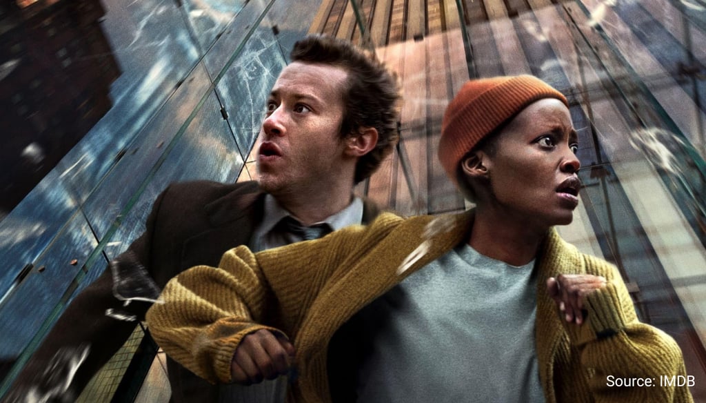 Eric and Samira in A Quiet Place Day One