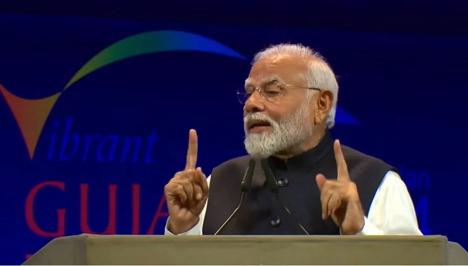 PM Modi sharing growth views and opportunities to Invest in India