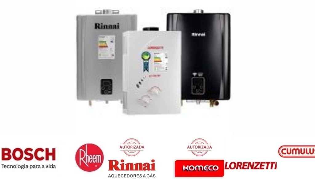 aquecedor rinnai lorenzetti komeco bosch rhemm kobe loja de aquecedores venda aquecedor de gás 