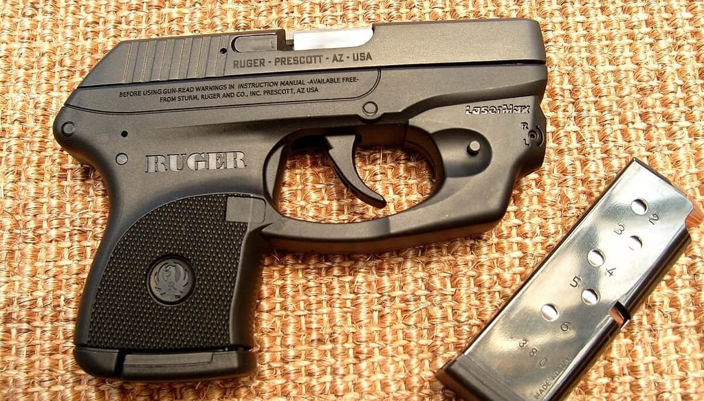 Ruger lcp with laser sight and an extra mag