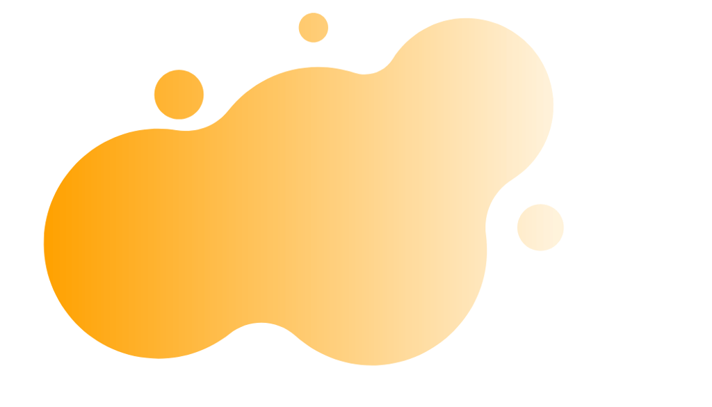 eine gelbe Grafik, die aussieht, wie ein Farbklecks.