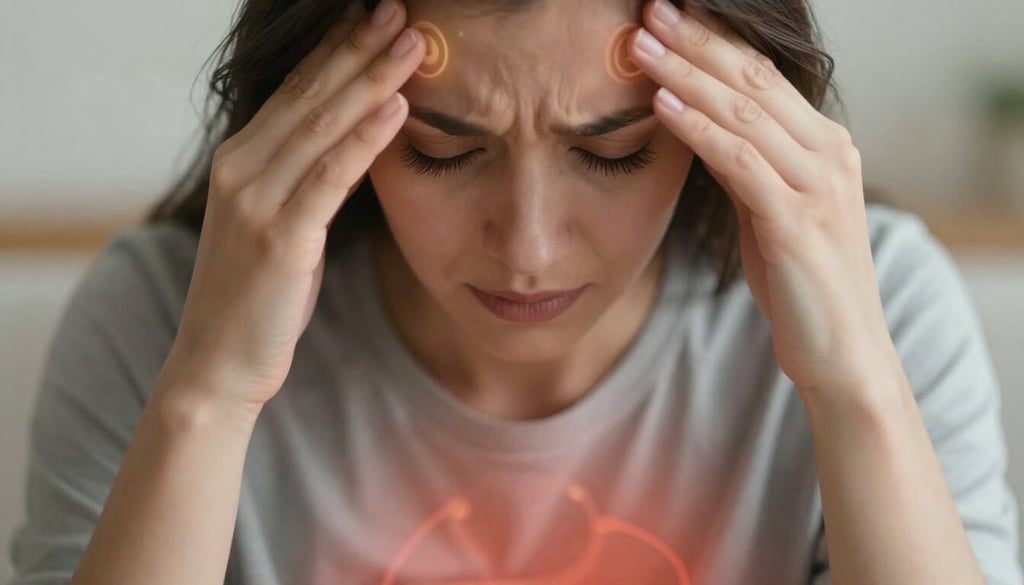 Physical signs of absorbing someone else's emotional energy and stress