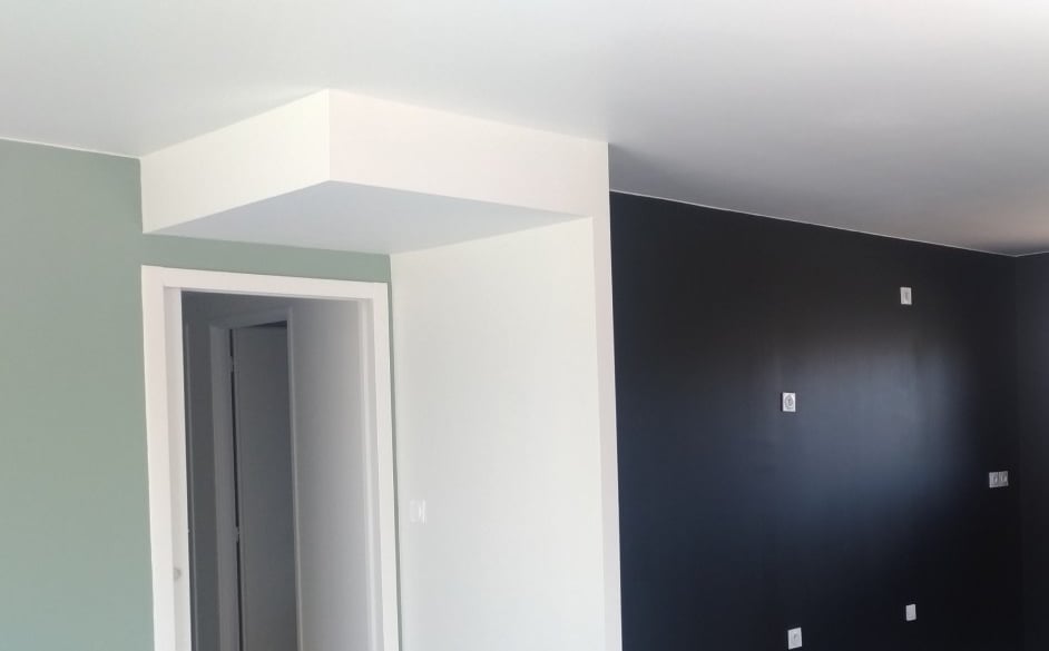 préparation et peinture plafond