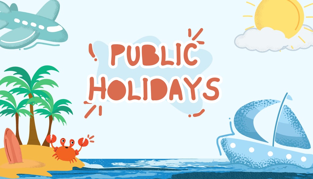 2026 public holidays
