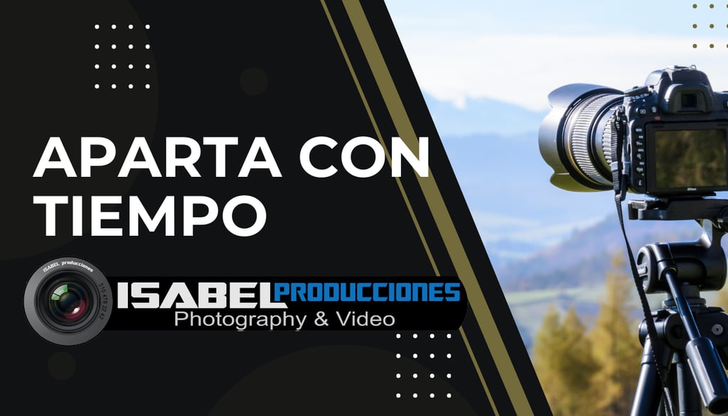 aparta tu fotografo con tiempo