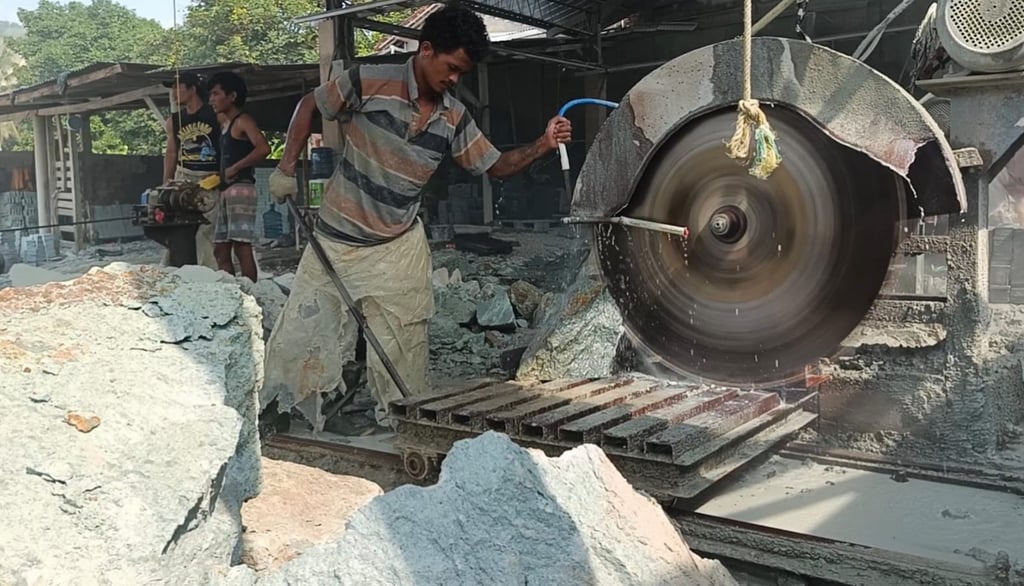 Bali stone factory