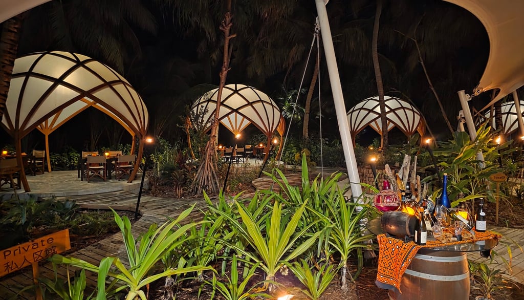 Niyama Maldives tribal restaurant