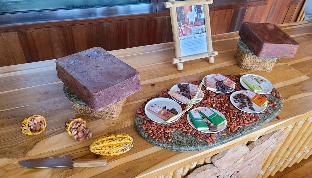 Six Senses Laamu Maldives chocolate