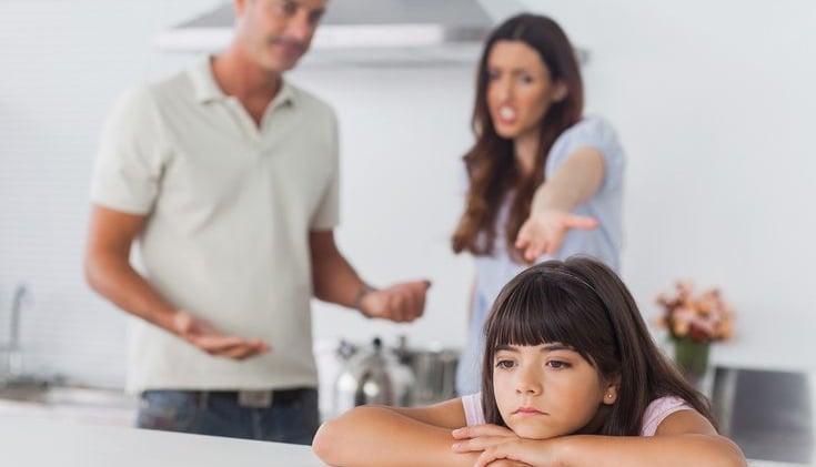 parents argue over kid