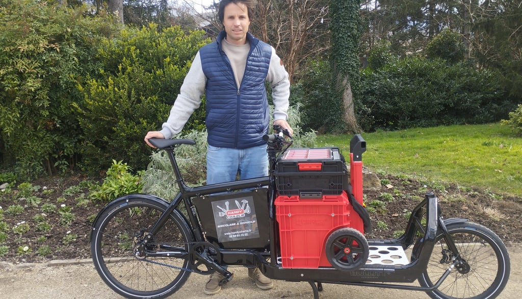 bricolage à domicile vélo cargo grenoble