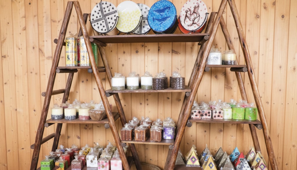 La Case Verte assortiment de bougies