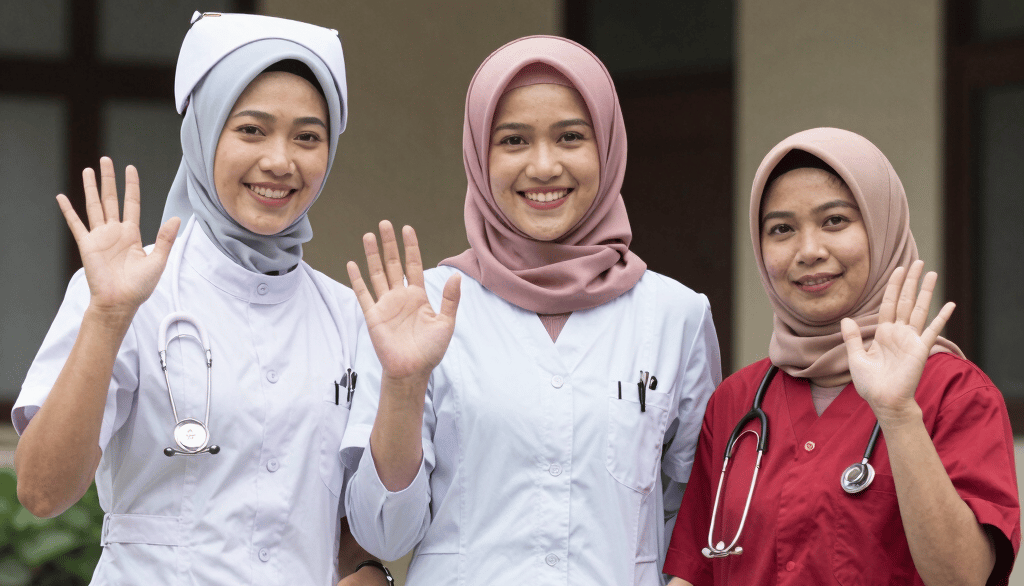 A wooden block spelling carettaker on a table