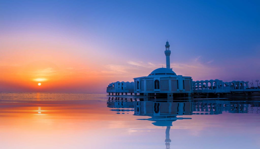 al rahma mosque floating mosque jeddah makkah
