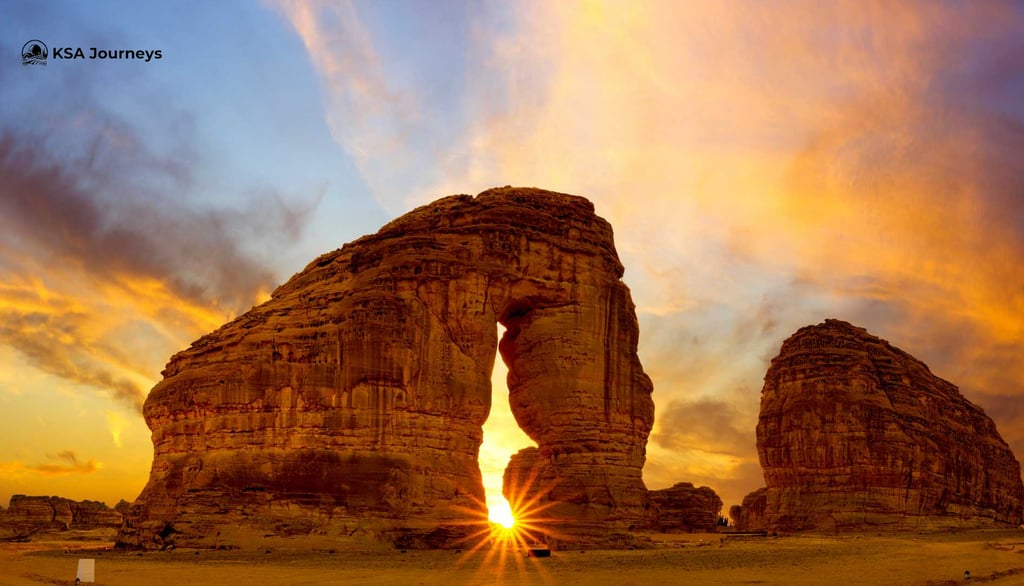 Jab alfil/elephant rock in Al Ula