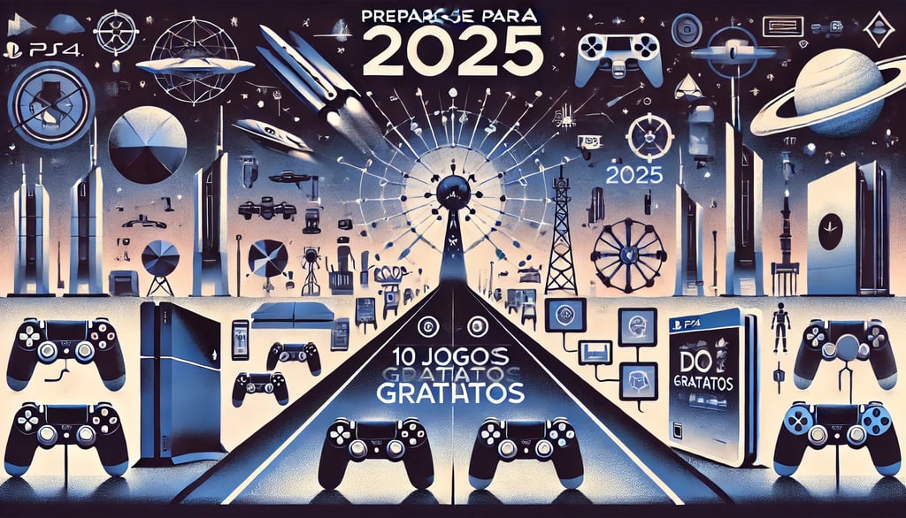 a poster of a video game console with a lot of video game controllers