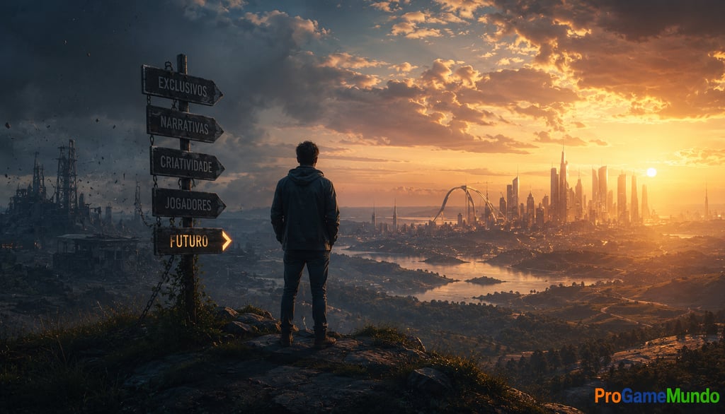 Caminhos divididos simbolizam o futuro da PlayStation e dos jogos como serviço.