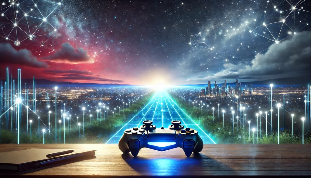 a video game controller controller with a controller