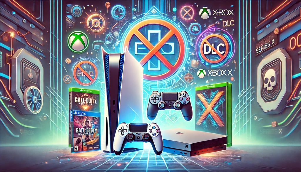 a video game console with a video game controller and a controller