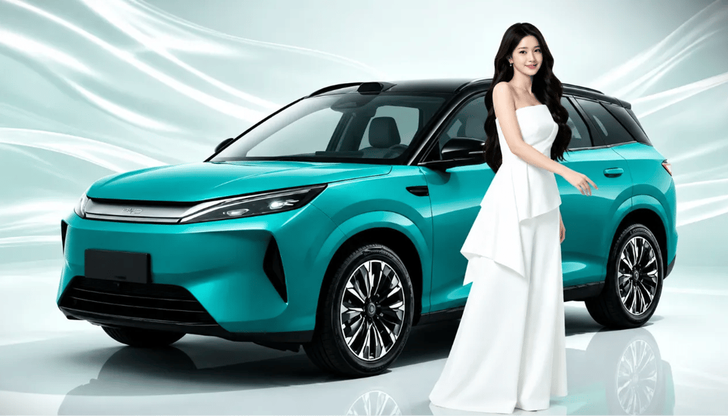 BYD Yuan Plus em apresentação oficial destaca design moderno e visual futurista