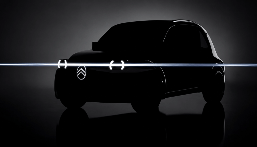 Citroën antecipa o retorno do icônico 2CV em uma nova versão totalmente elétrica.