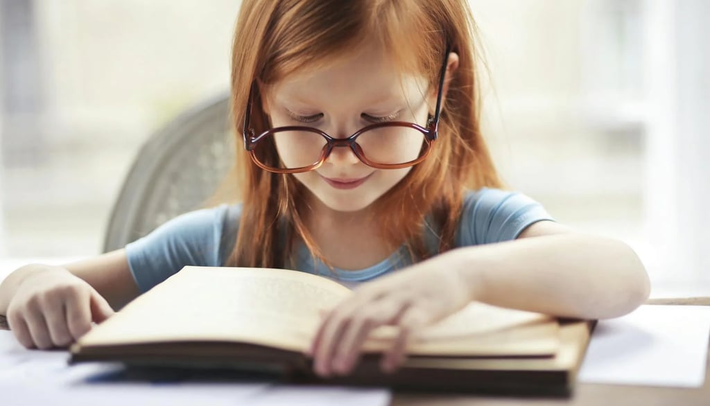 Girl reading