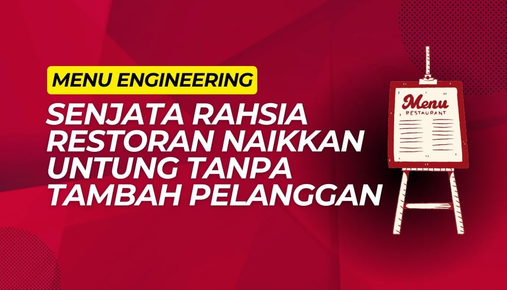 Rahsia restoran dapat untung lebih 