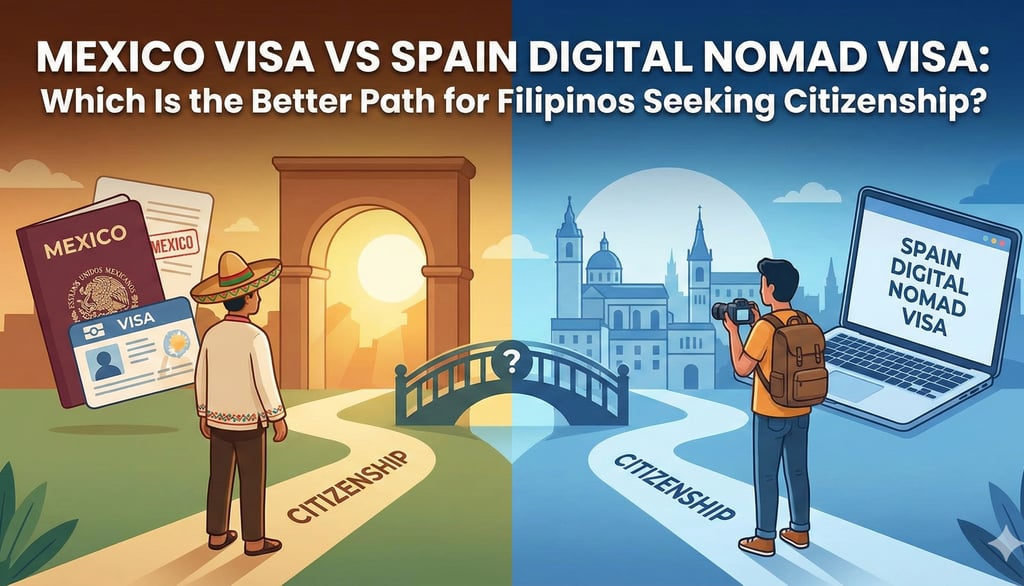 Mexico Visa or Spain DNV?