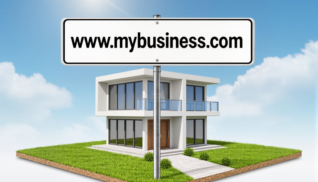 a sign boarder with a sign that says my business
