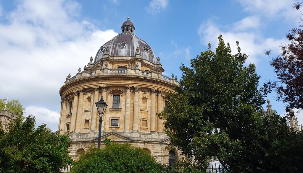 The Radcliffe Camera, Oxford, which Byrga Geniht research asserts represents the Holy Sepulchre