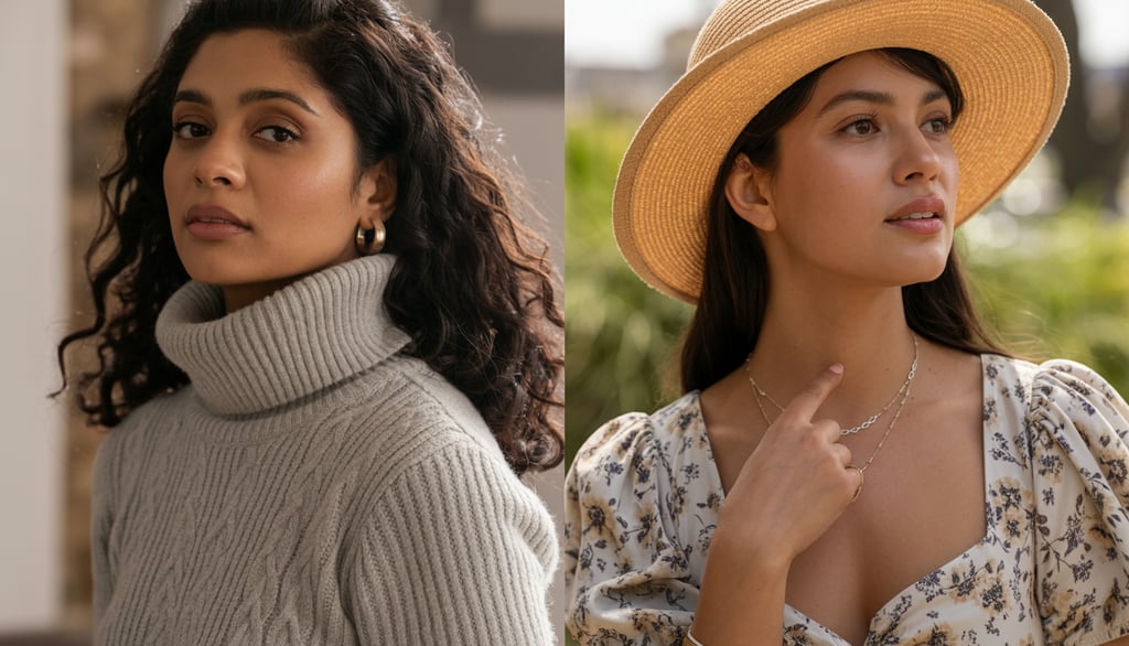 two women in hats and one wearing a hat