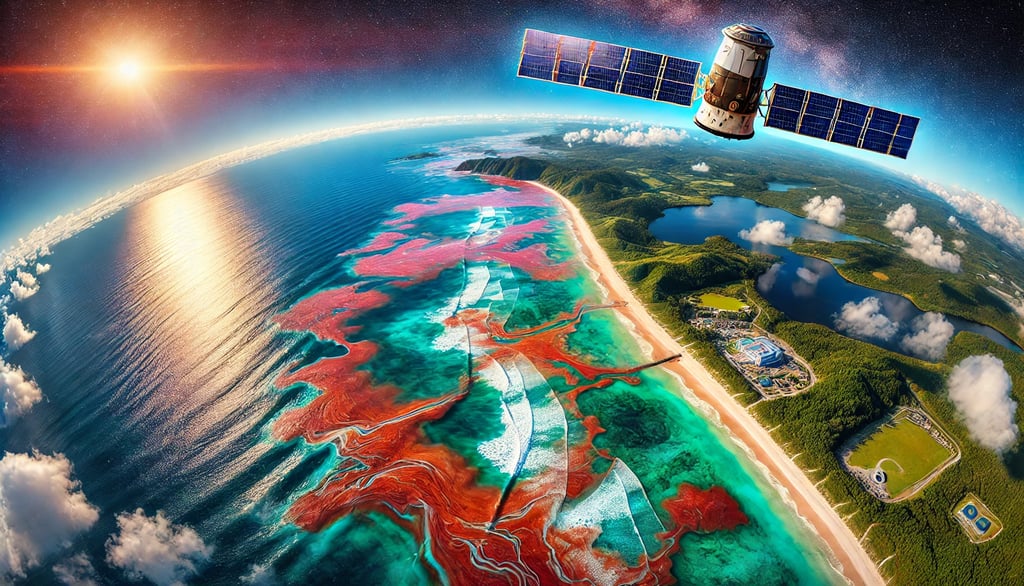 Harmful Algal Blooms (HABs) illustration