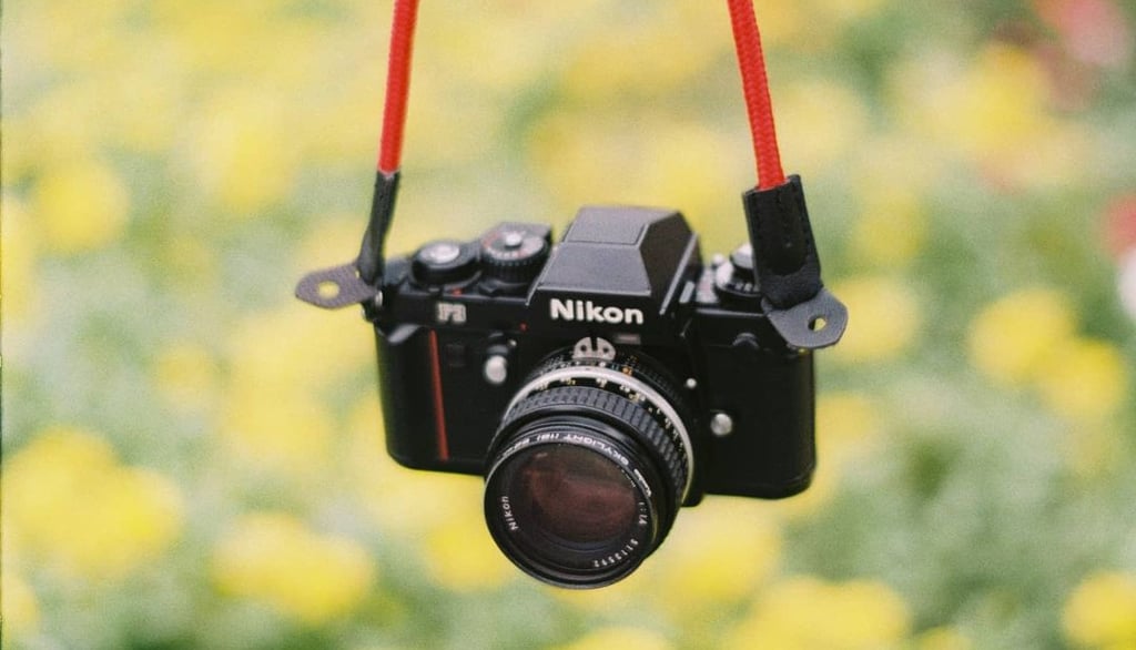 Analog camera shot on film in Saigon