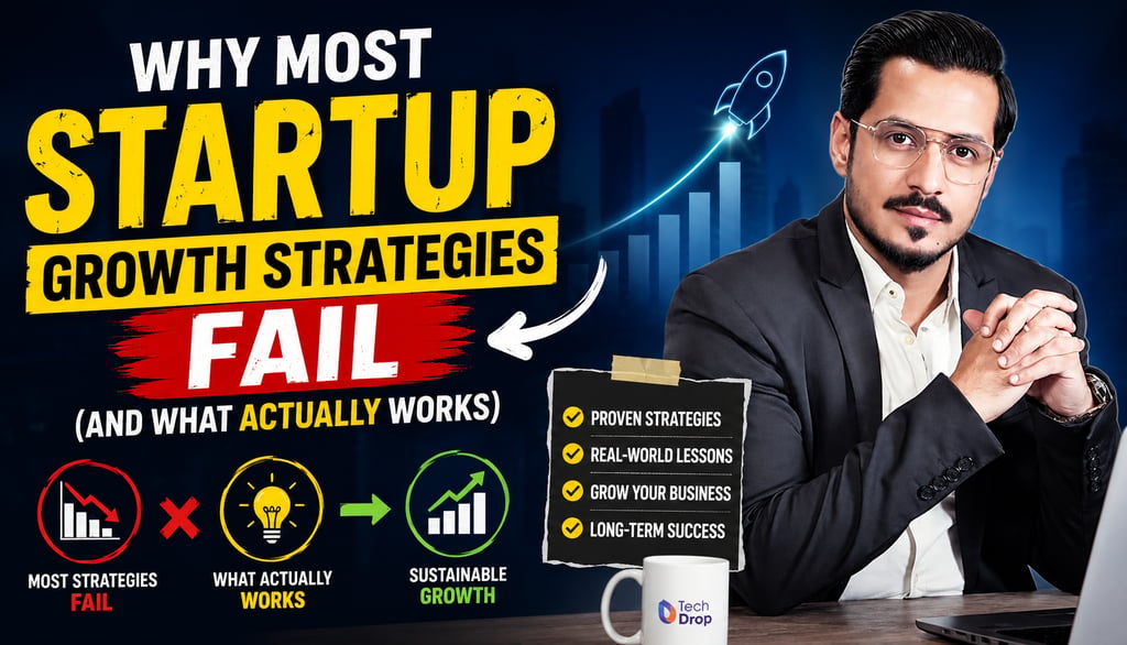 Why Most Startup Growth Strategies Fail (And What Actually Works)