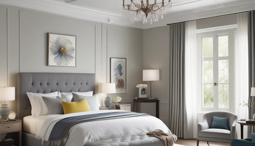 red textile on white wall