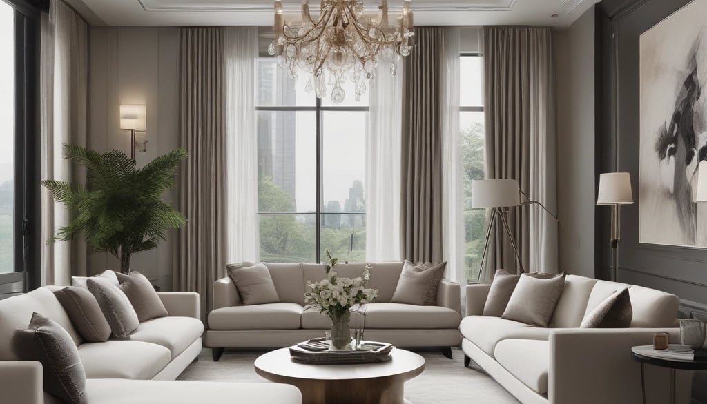 Bright living room with modern inventory