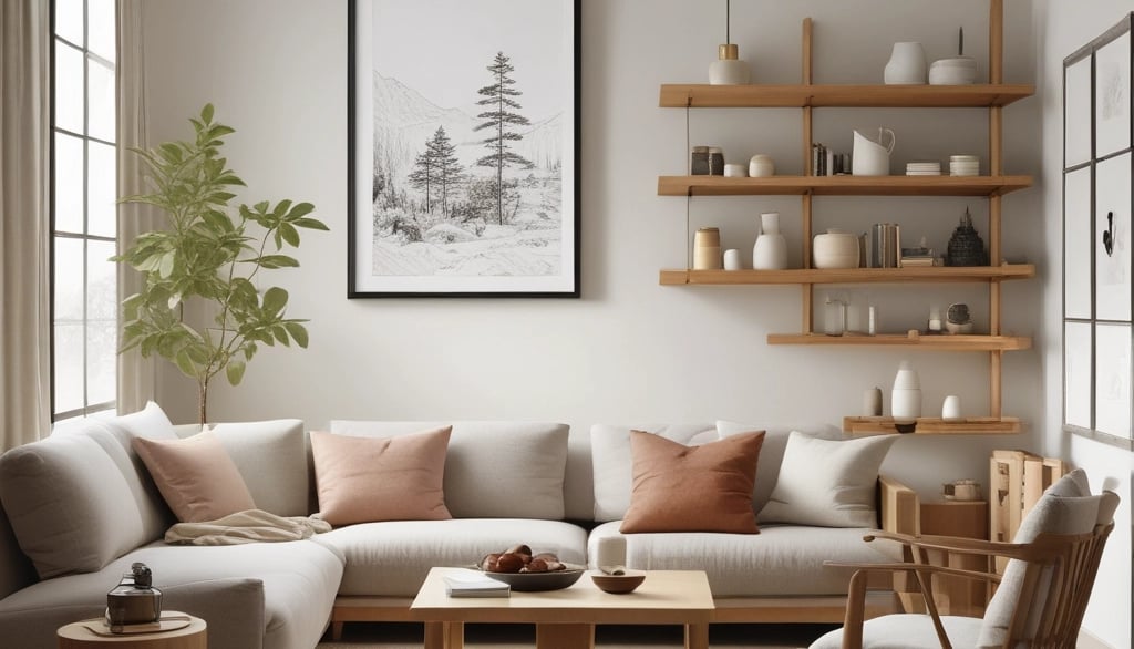 A woman sitting on the floor in front of a book shelf