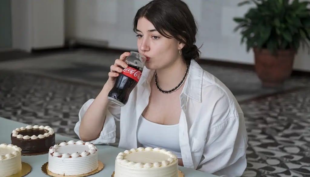soda et gateau-addiction au sucre 
