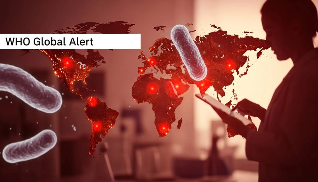 WHO की रिपोर्ट में बढ़ते ड्रग-रेज़िस्टेंट गोनोरिया मामलों का वैश्विक विश्लेषण