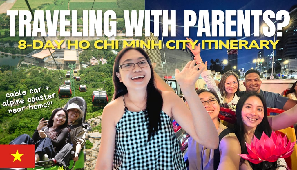 8-Day Ho Chi Minh, Vietnam Budget Travel Itinerary for Families