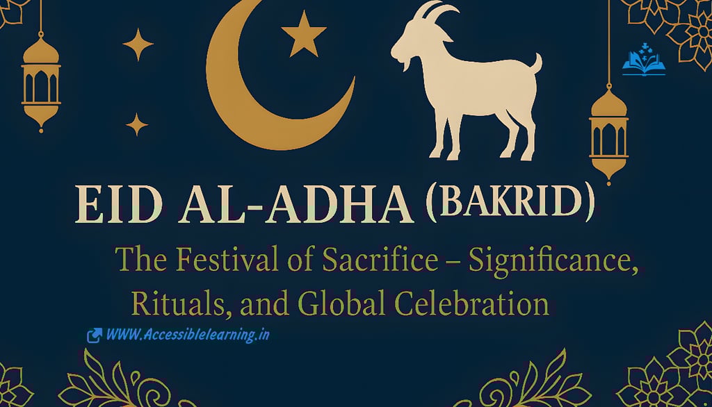 Eid al-Adha (Bakrid): The Festival of Sacrifice – Significance, Rituals, and Global Celebration