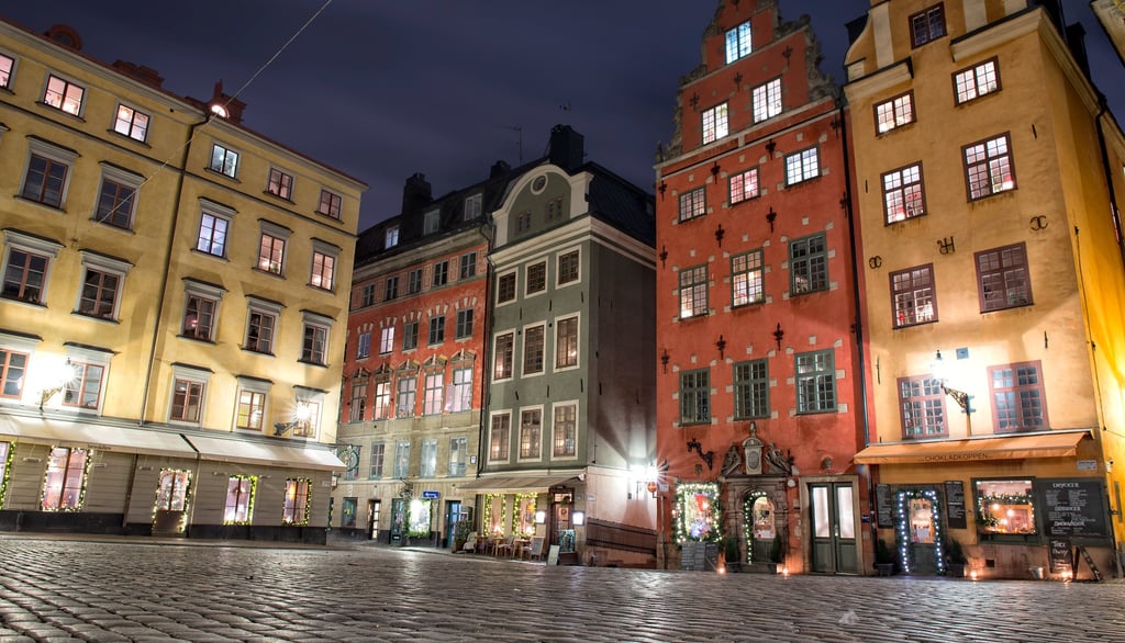 Gamla stan place in Stockholm