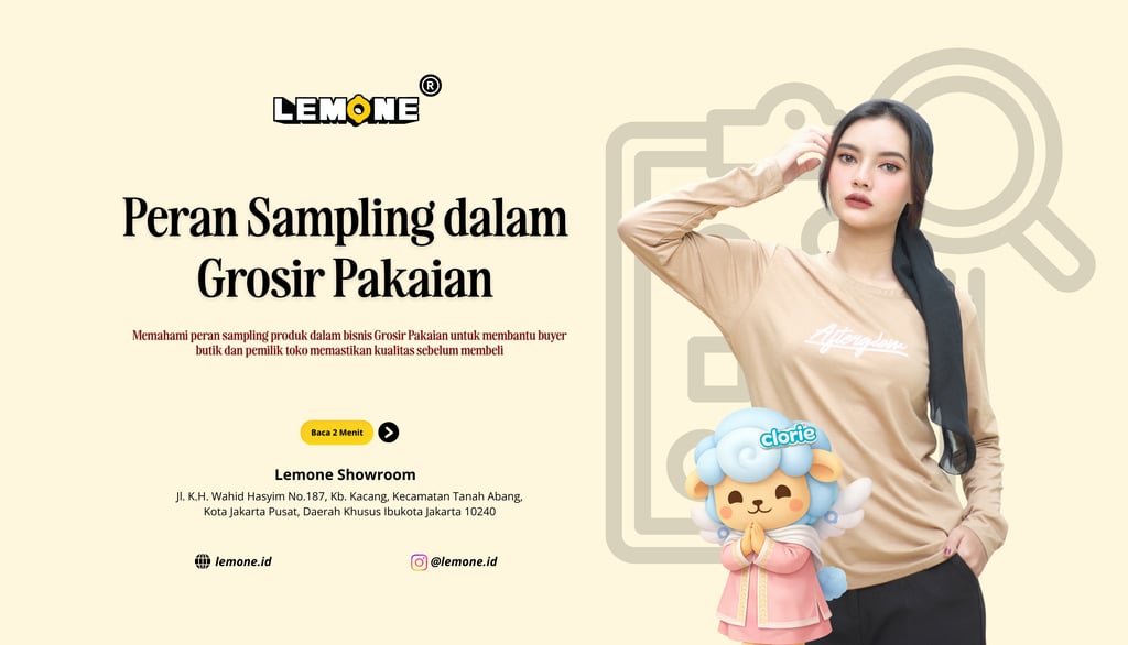 Peran Sampling dalam Grosir Pakaian