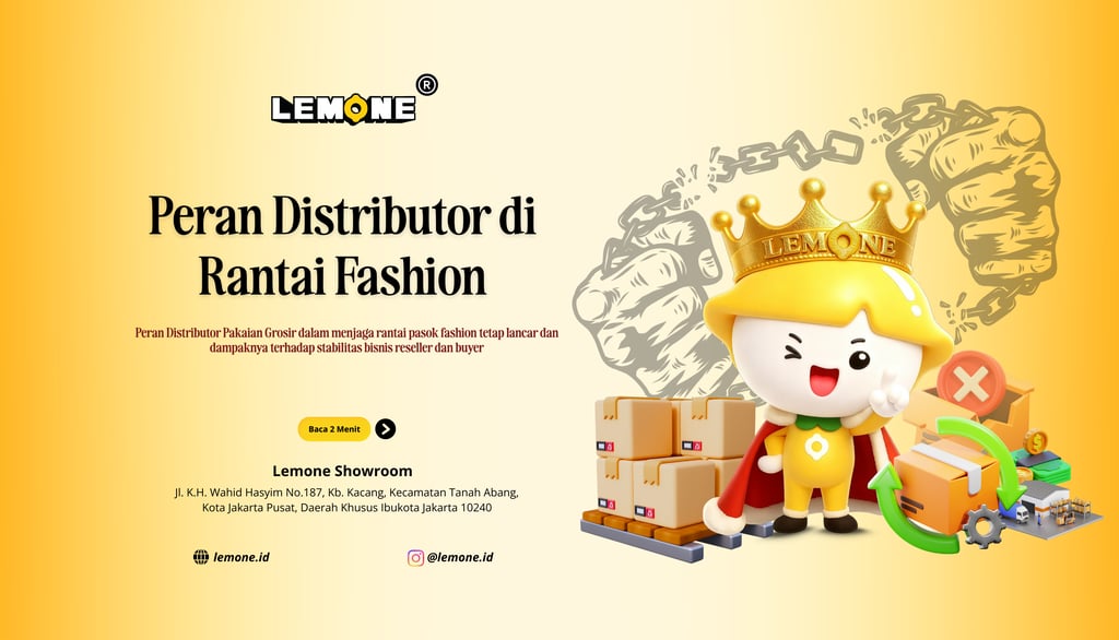 Peran Distributor di Rantai Fashion
