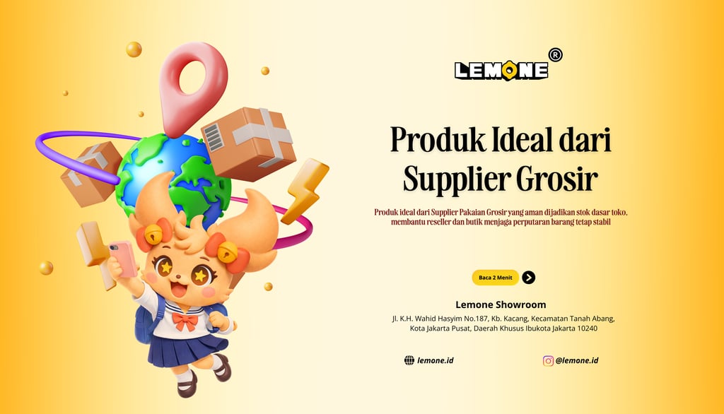 Produk Ideal dari Supplier Grosir
