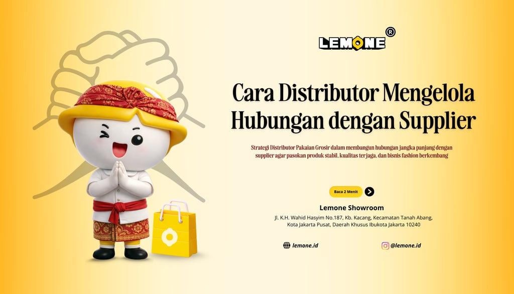 Cara Distributor Mengelola Hubungan dengan Supplier